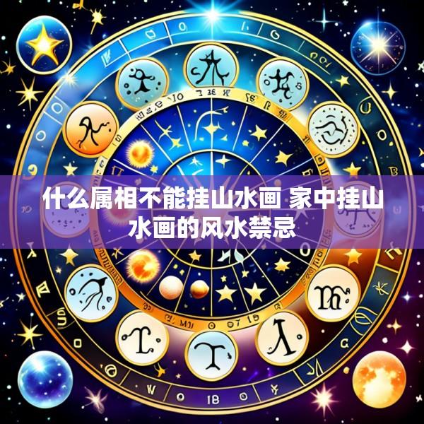什么属相不能挂山水画 家中挂山水画的风水禁忌