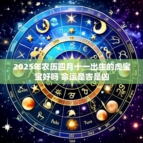 2025年农历四月十一出生的虎宝宝好吗 命运是吉是凶