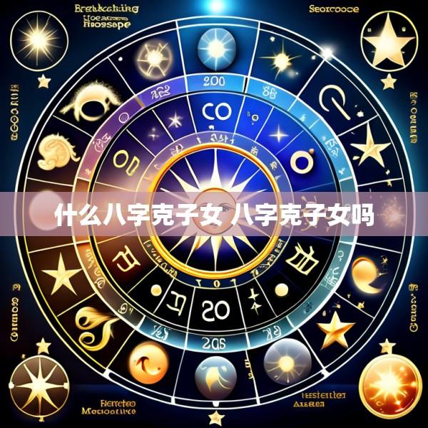 什么八字克子女 八字克子女吗