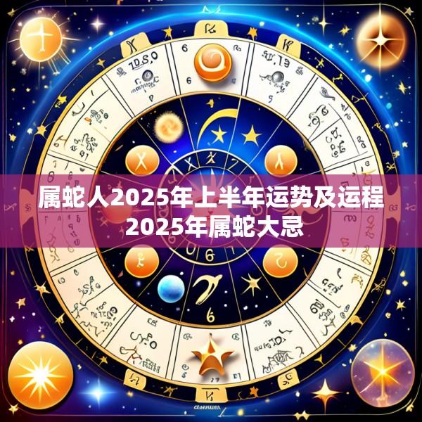 属蛇人2025年上半年运势及运程 2025年属蛇大忌