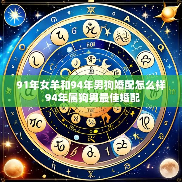 91年女羊和94年男狗婚配怎么样 94年属狗男最佳婚配