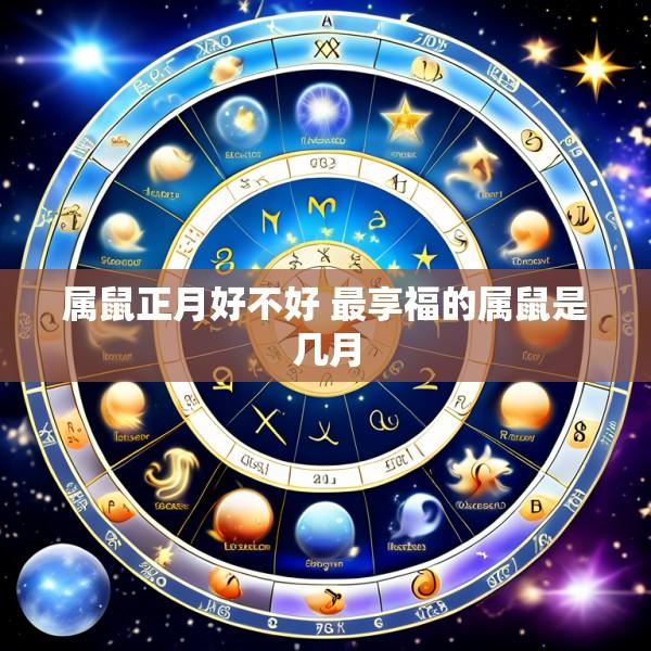 属鼠正月好不好 最享福的属鼠是几月
