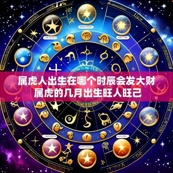 属虎人出生在哪个时辰会发大财 属虎的几月出生旺人旺己