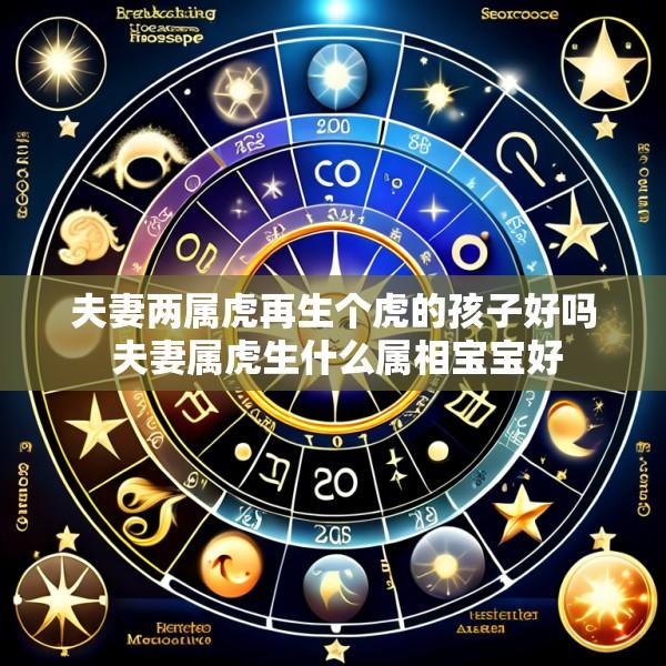 夫妻两属虎再生个虎的孩子好吗 夫妻属虎生什么属相宝宝好