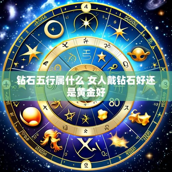 钻石五行属什么 女人戴钻石好还是黄金好