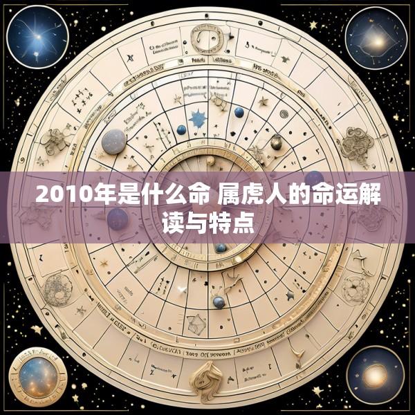 2010年是什么命 属虎人的命运解读与特点