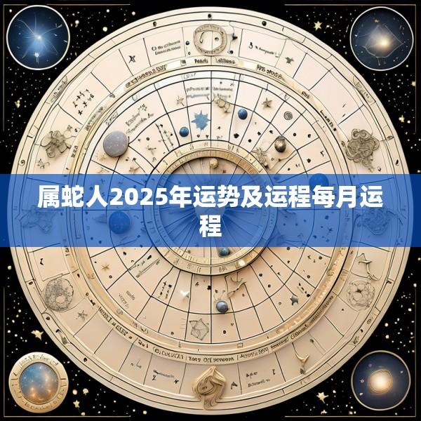 属蛇人2025年运势及运程每月运程