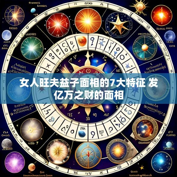 女人旺夫益子面相的7大特征 发亿万之财的面相