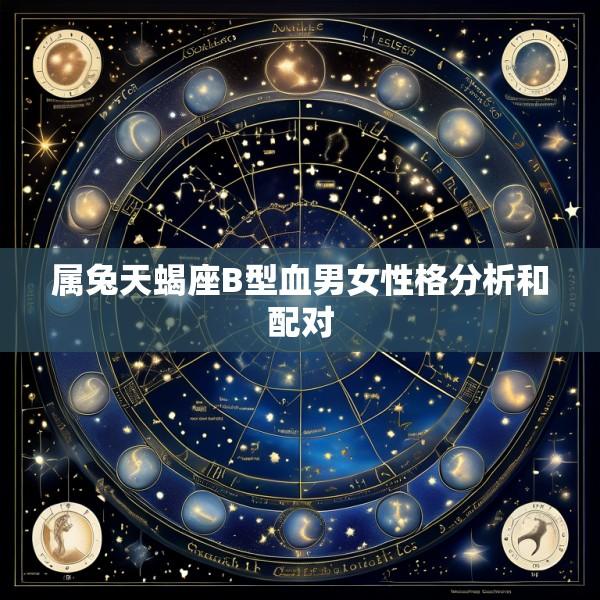 属兔天蝎座B型血男女性格分析和配对