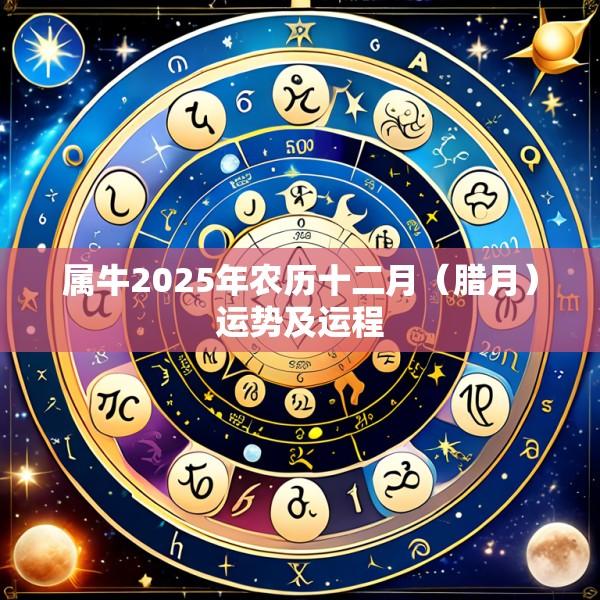 属牛2025年农历十二月（腊月）运势及运程