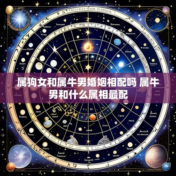 属狗女和属牛男婚姻相配吗 属牛男和什么属相最配