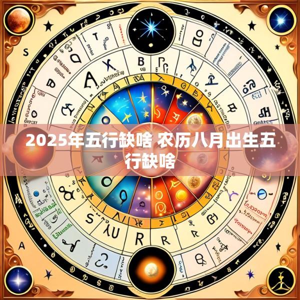 2025年五行缺啥 农历八月出生五行缺啥