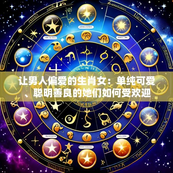 让男人偏爱的生肖女：单纯可爱、聪明善良的她们如何受欢迎