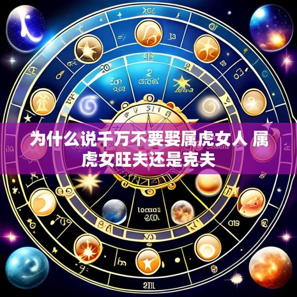 为什么说千万不要娶属虎女人 属虎女旺夫还是克夫