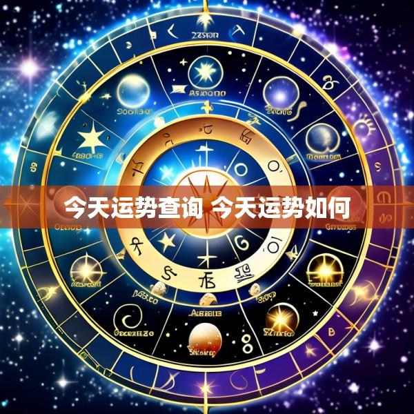 今天运势查询 今天运势如何