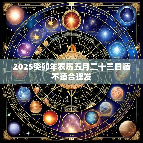 2025癸卯年农历五月二十三日适不适合理发