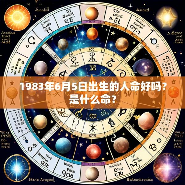 1983年6月5日出生的人命好吗？是什么命？