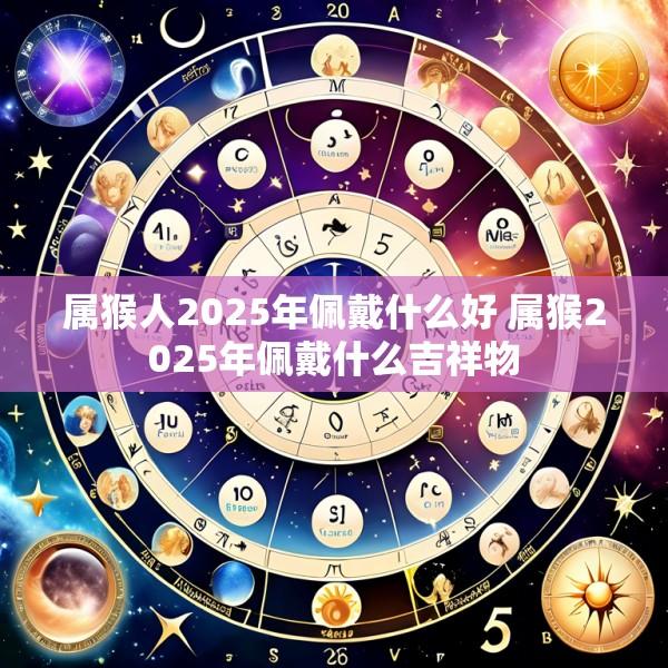 属猴人2025年佩戴什么好 属猴2025年佩戴什么吉祥物