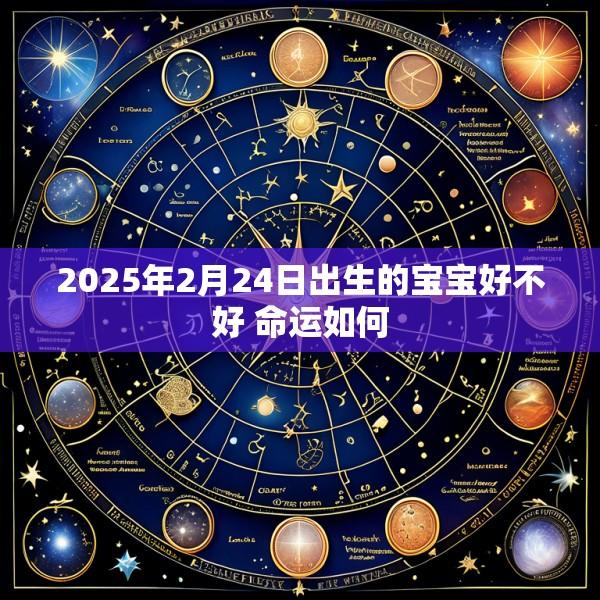 2025年2月24日出生的宝宝好不好 命运如何