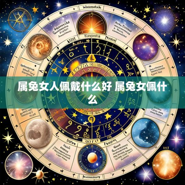 属兔女人佩戴什么好 属兔女佩什么
