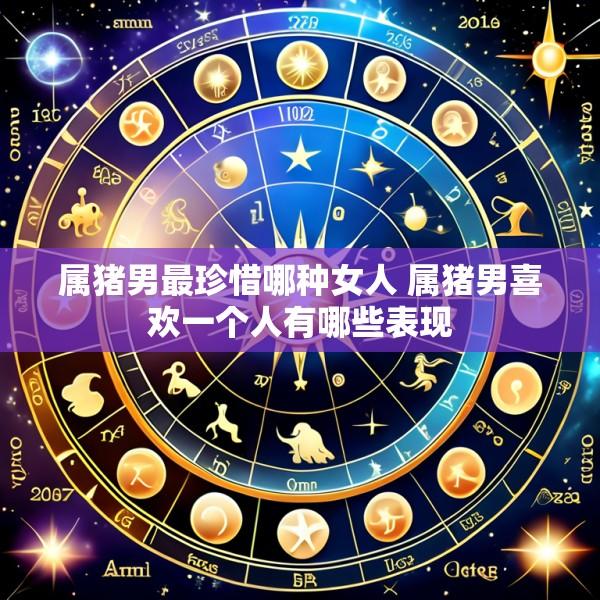 属猪男最珍惜哪种女人 属猪男喜欢一个人有哪些表现