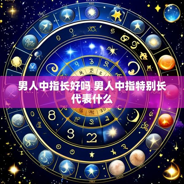 男人中指长好吗 男人中指特别长代表什么