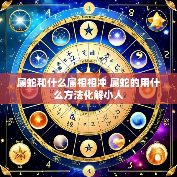 属蛇和什么属相相冲 属蛇的用什么方法化解小人