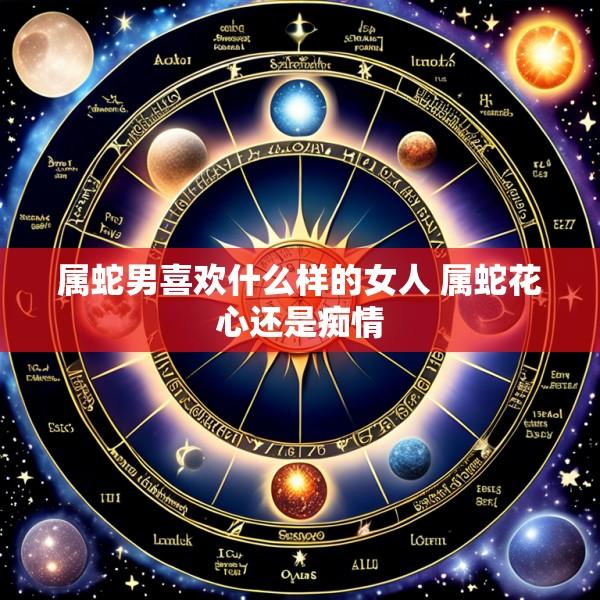 属蛇男喜欢什么样的女人 属蛇花心还是痴情