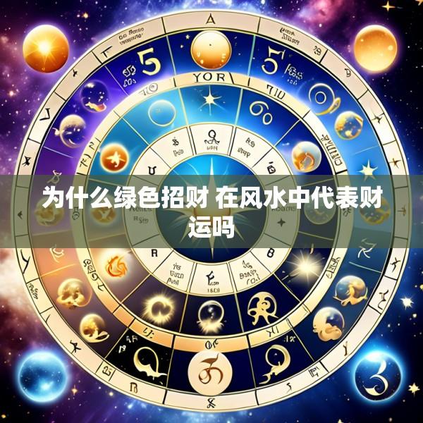 为什么绿色招财 在风水中代表财运吗