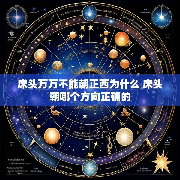 床头万万不能朝正西为什么 床头朝哪个方向正确的