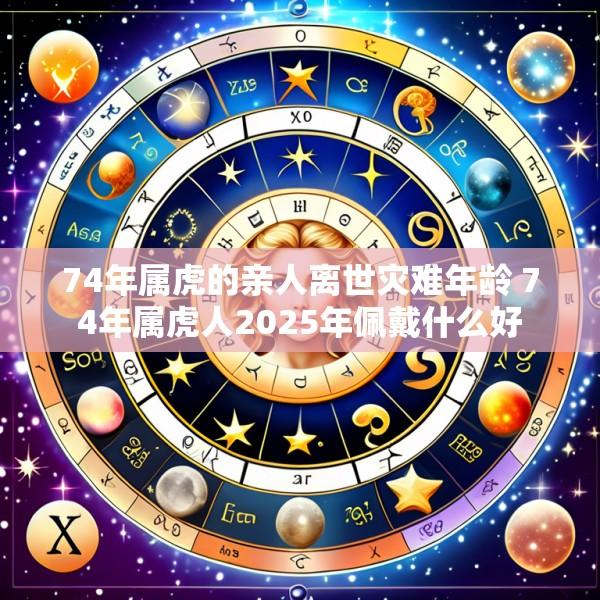 74年属虎的亲人离世灾难年龄 74年属虎人2025年佩戴什么好