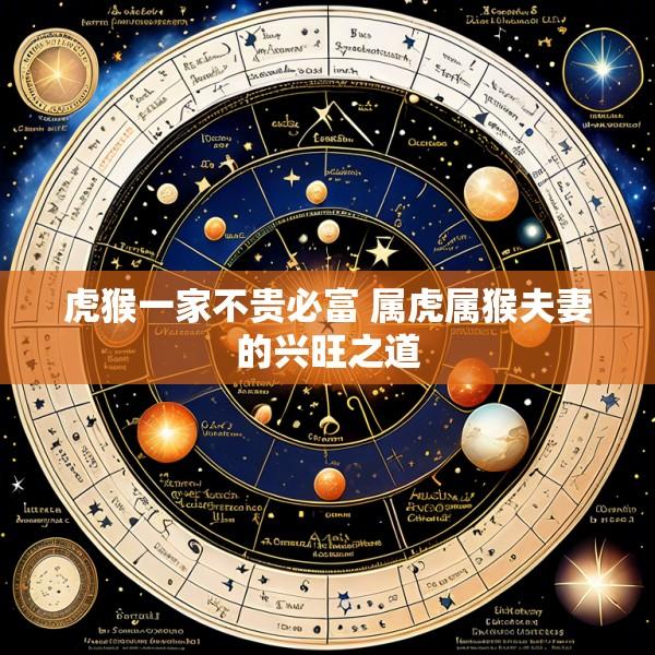虎猴一家不贵必富 属虎属猴夫妻的兴旺之道