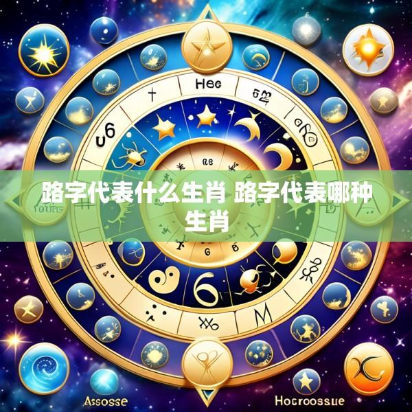 路字代表什么生肖 路字代表哪种生肖