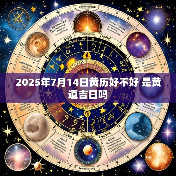 2025年7月14日黄历好不好 是黄道吉日吗