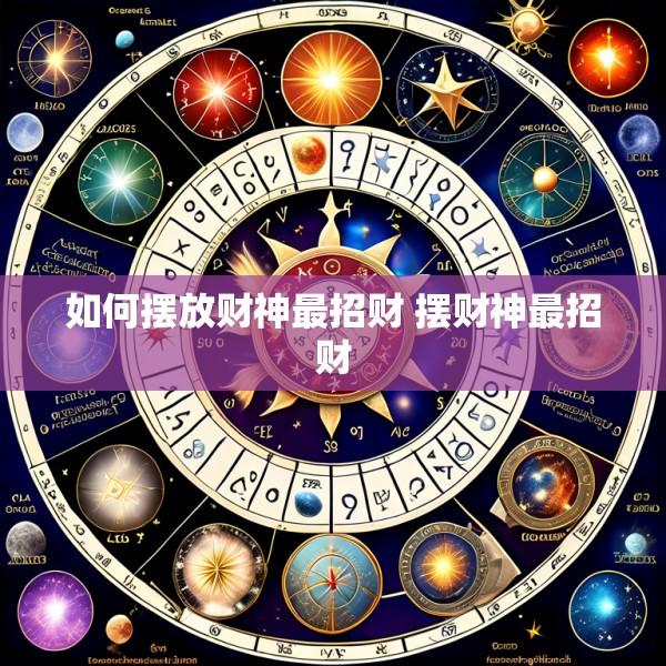 如何摆放财神最招财 摆财神最招财