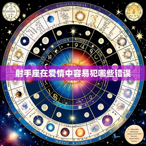 射手座在爱情中容易犯哪些错误