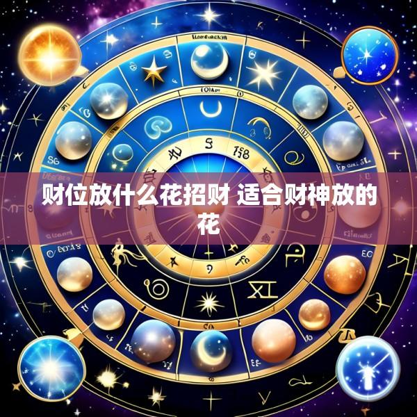 财位放什么花招财 适合财神放的花