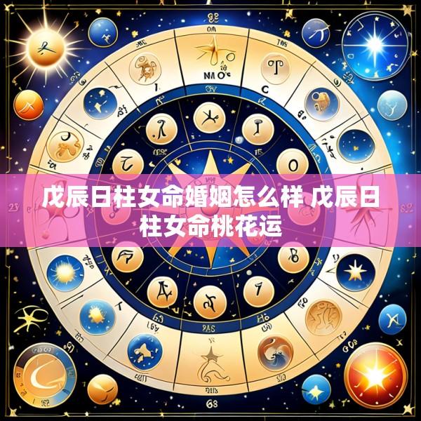 戊辰日柱女命婚姻怎么样 戊辰日柱女命桃花运