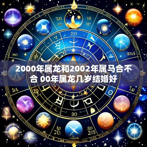 2000年属龙和2002年属马合不合 00年属龙几岁结婚好