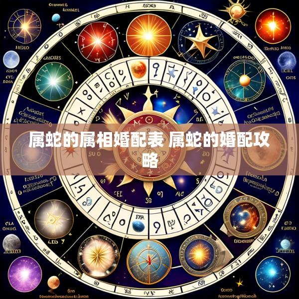 属蛇的属相婚配表 属蛇的婚配攻略