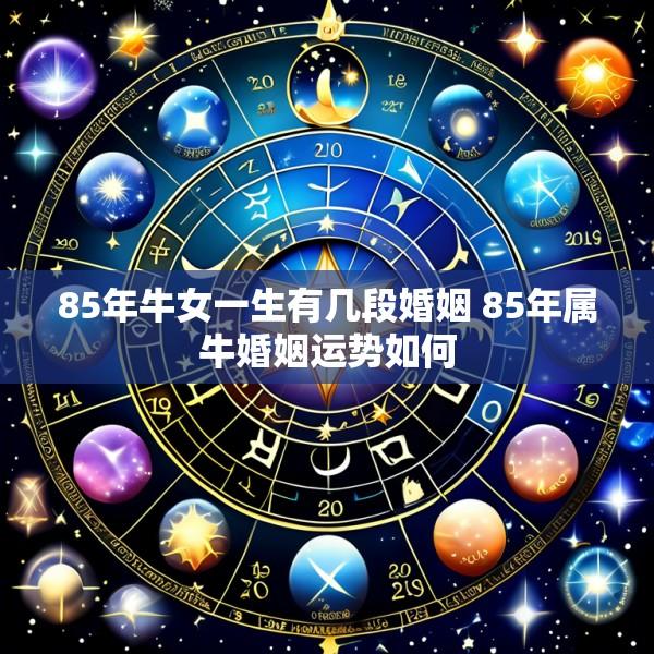 85年牛女一生有几段婚姻 85年属牛婚姻运势如何
