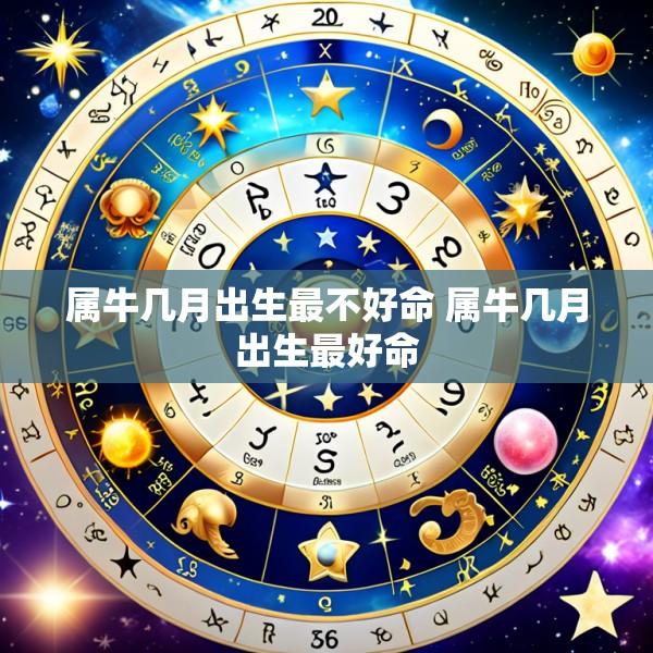 属牛几月出生最不好命 属牛几月出生最好命