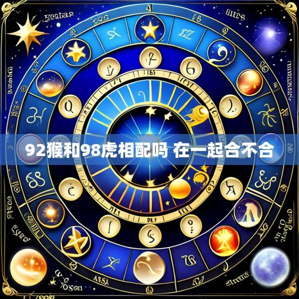 92猴和98虎相配吗 在一起合不合