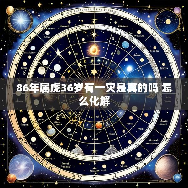86年属虎36岁有一灾是真的吗 怎么化解