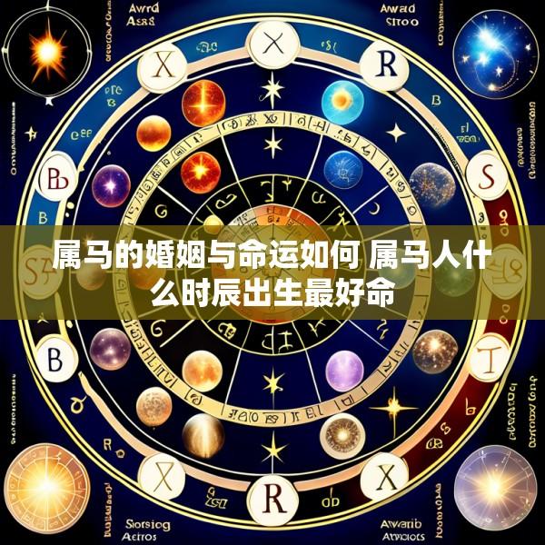 属马的婚姻与命运如何 属马人什么时辰出生最好命