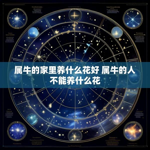属牛的家里养什么花好 属牛的人不能养什么花