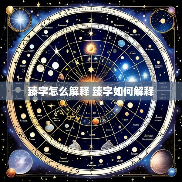 臻字怎么解释 臻字如何解释