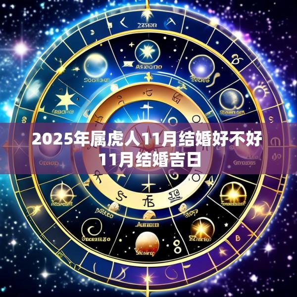 2025年属虎人11月结婚好不好 11月结婚吉日