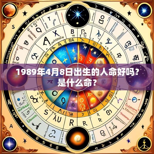 1989年4月8日出生的人命好吗？是什么命？