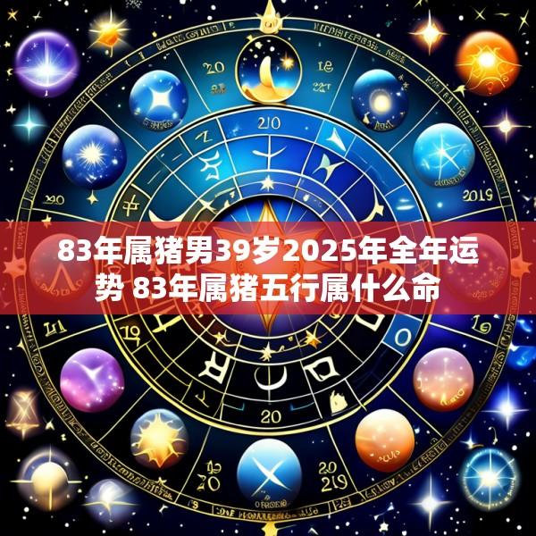 83年属猪男39岁2025年全年运势 83年属猪五行属什么命